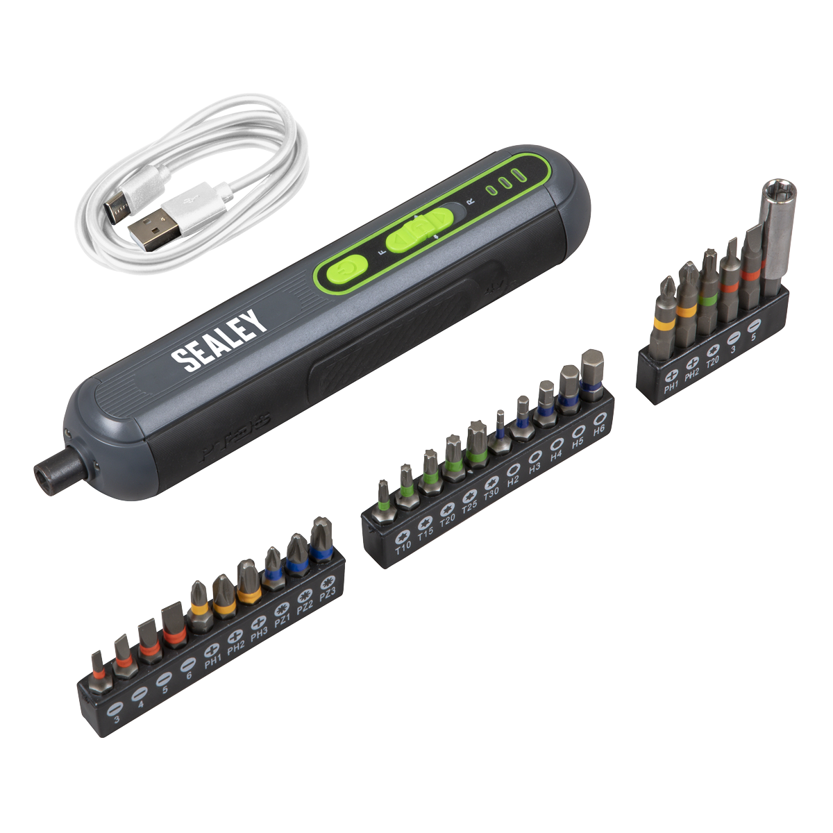 Cordless Screwdriver Set 4V 26pc CP4VSD