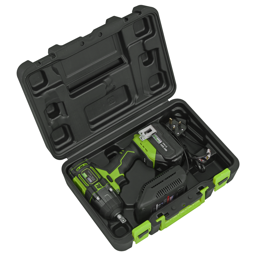 1/2"Sq Drive Cordless Brushless Impact Wrench 18V 4Ah CP650LIHV