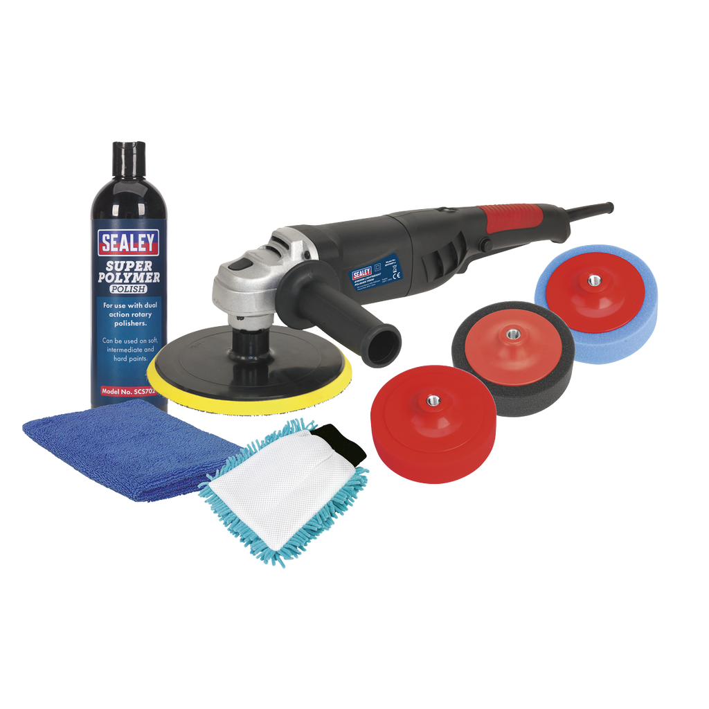 180mm Pro Electric Polisher Kit 1100W/230V CPK03