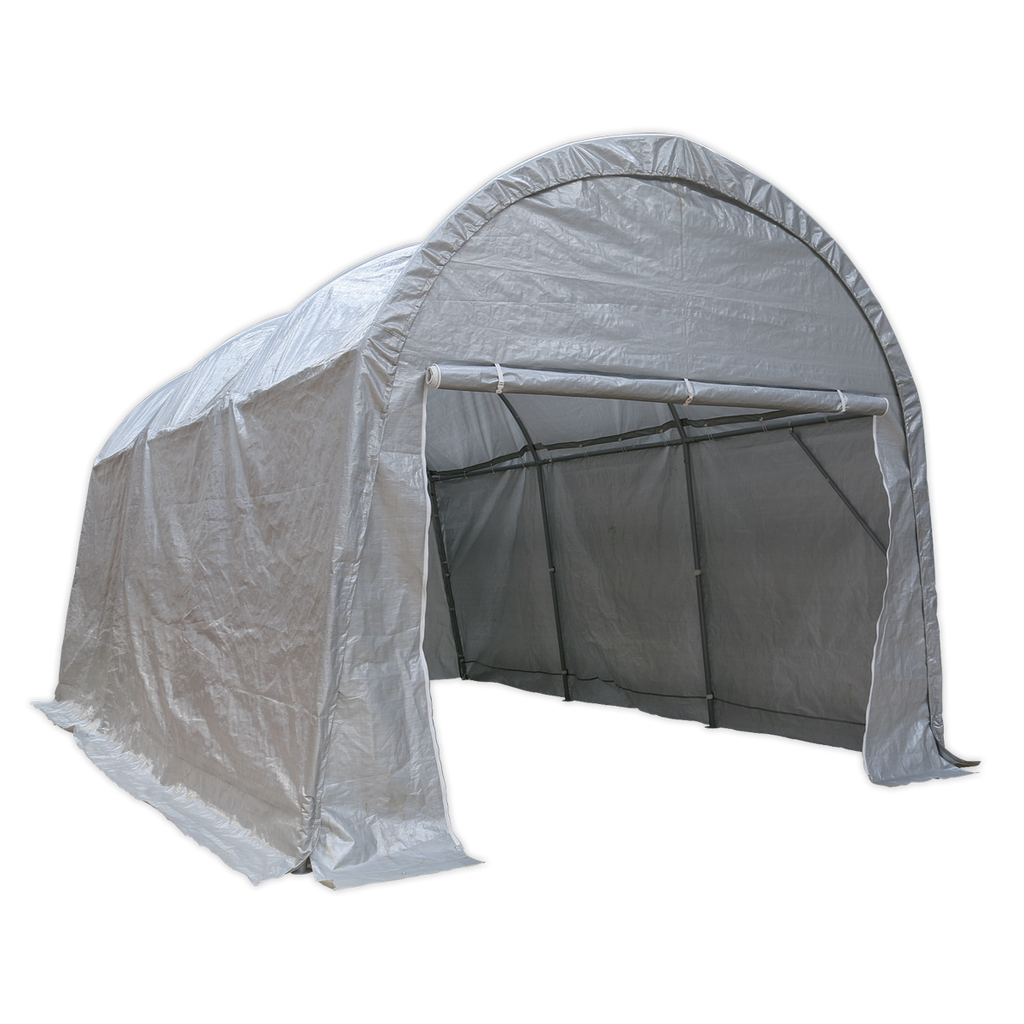 Dome Roof Car Port Shelter 4 x 6 x 3.1m CPS03