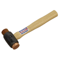 Copper/Rawhide Faced Hammer with Hickory Shaft 1.5lb CRF15
