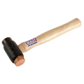 Copper/Rawhide Faced Hammer with Hickory Shaft 2.25lb CRF25
