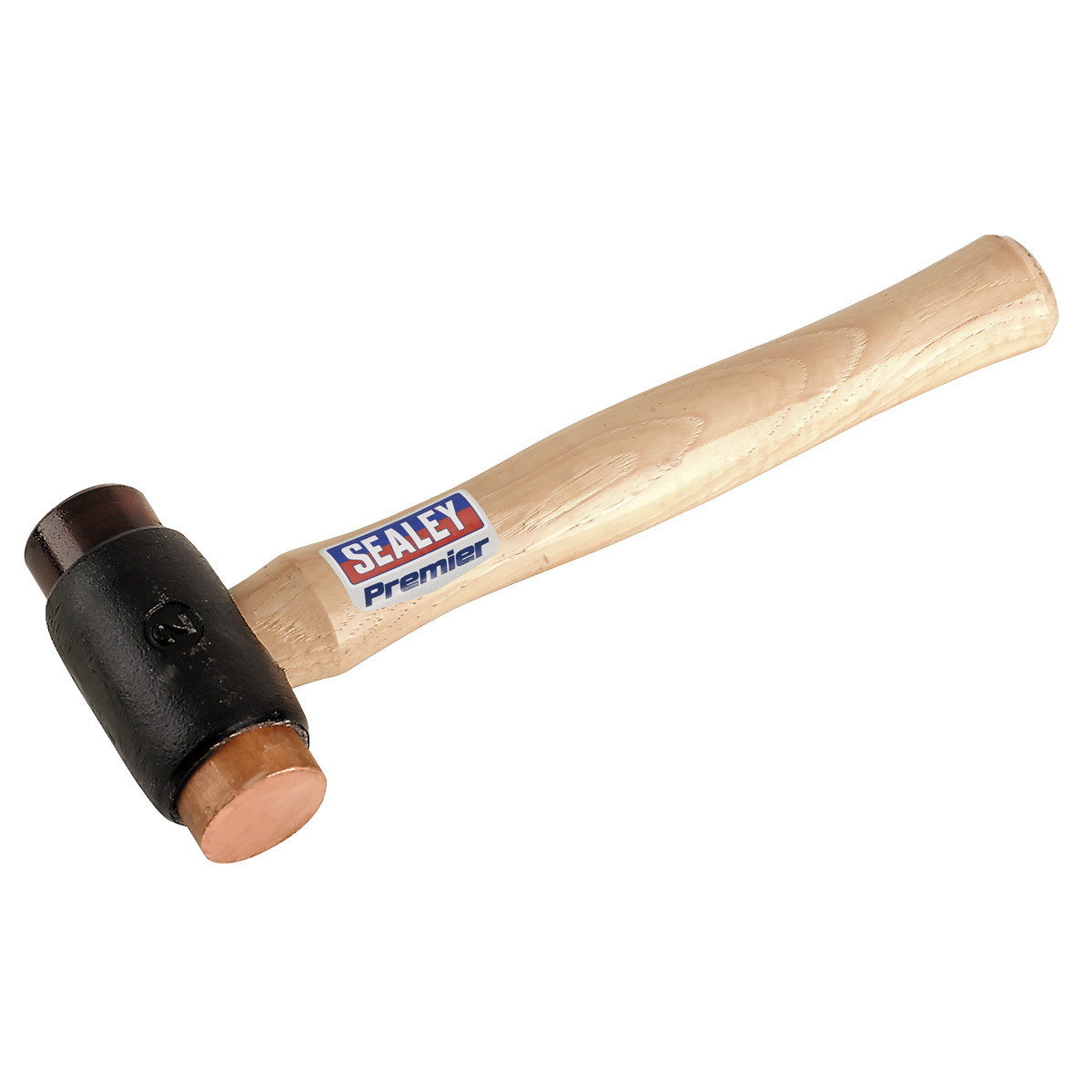 Copper/Rawhide Faced Hammer with Hickory Shaft 2.25lb CRF25