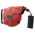 10m Retractable Cable Reel 2 x 230V CRM10
