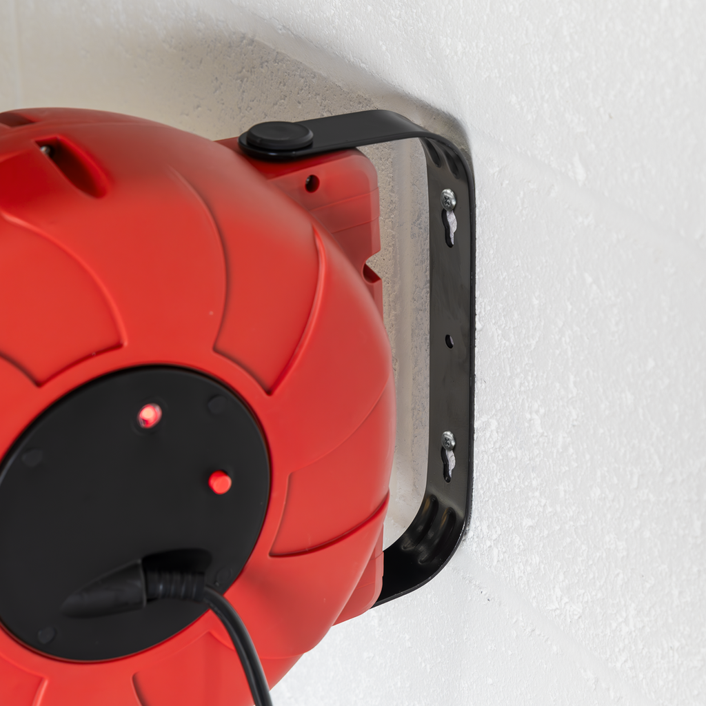 15m Retractable Cable Reel System 2 x 230V CRM15