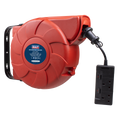 15m Retractable Cable Reel System 2 x 230V CRM15
