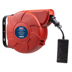 15m Retractable Cable Reel System 2 x 230V CRM15
