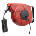 15m Retractable Cable Reel System 2 x 230V CRM15