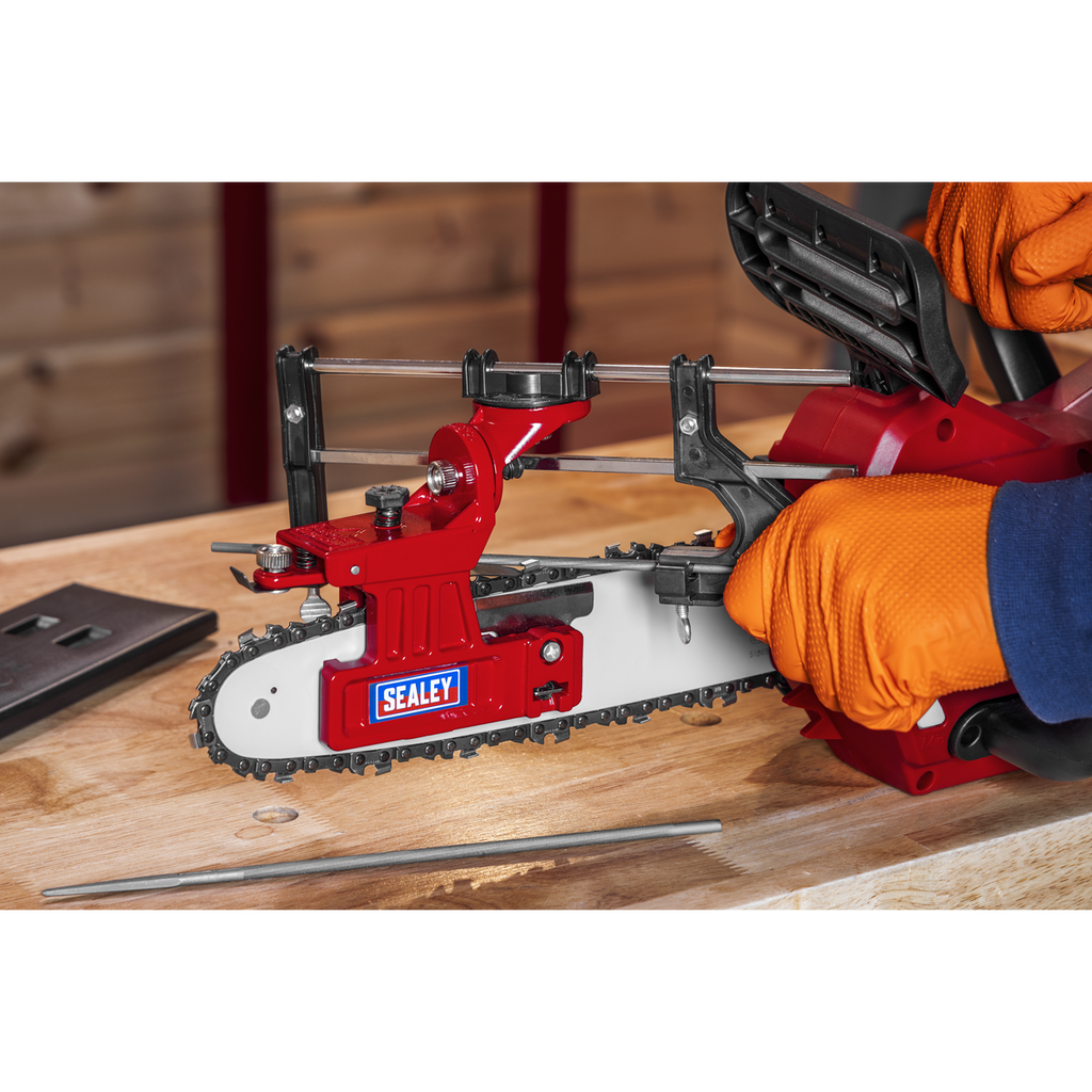 Bar Mounted Chainsaw Chain Sharpening Guide CS02