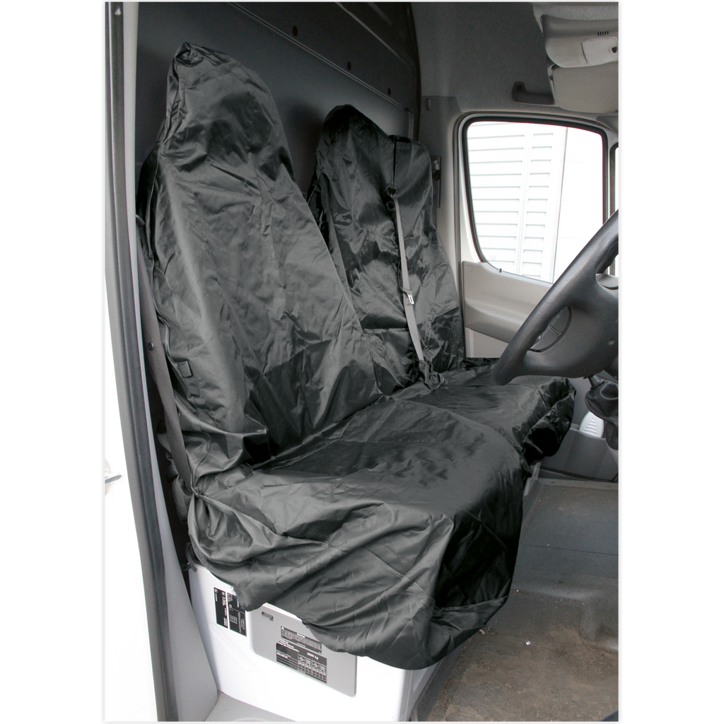 Heavy-Duty Van Seat Protector Set 2pc CSC7