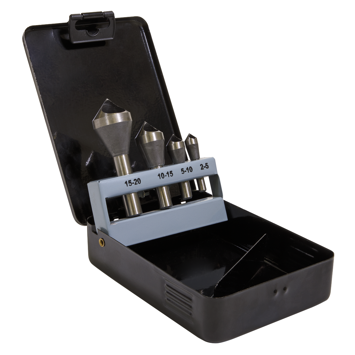 90° Slotted Deburring Countersink Drill Bit Set 4pc CSSET4O