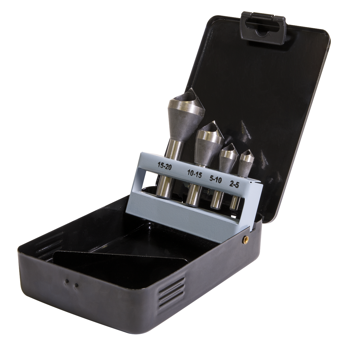 90° Slotted Deburring Countersink Drill Bit Set 4pc CSSET4O