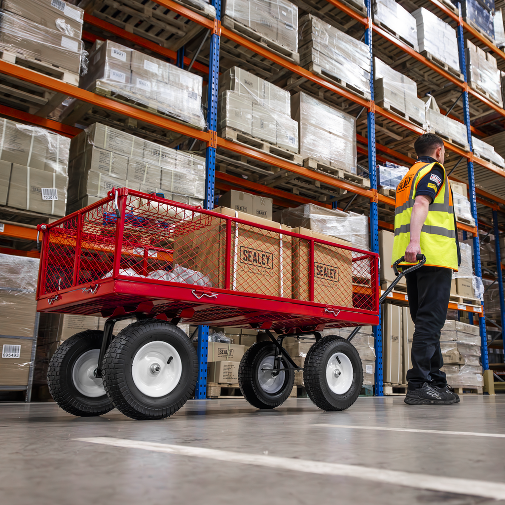Platform Truck with Folding/Removable Sides 350kg Capacity CST806