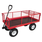Platform Truck with Folding/Removable Sides 350kg Capacity CST806