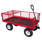 Platform Truck with Folding/Removable Sides 350kg Capacity CST806