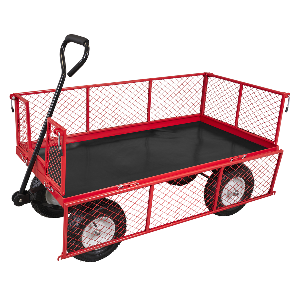 Platform Truck with Folding/Removable Sides 350kg Capacity CST806
