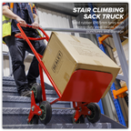 Stair Climbing Sack Truck with Solid Tyres 150kg Capacity CST985