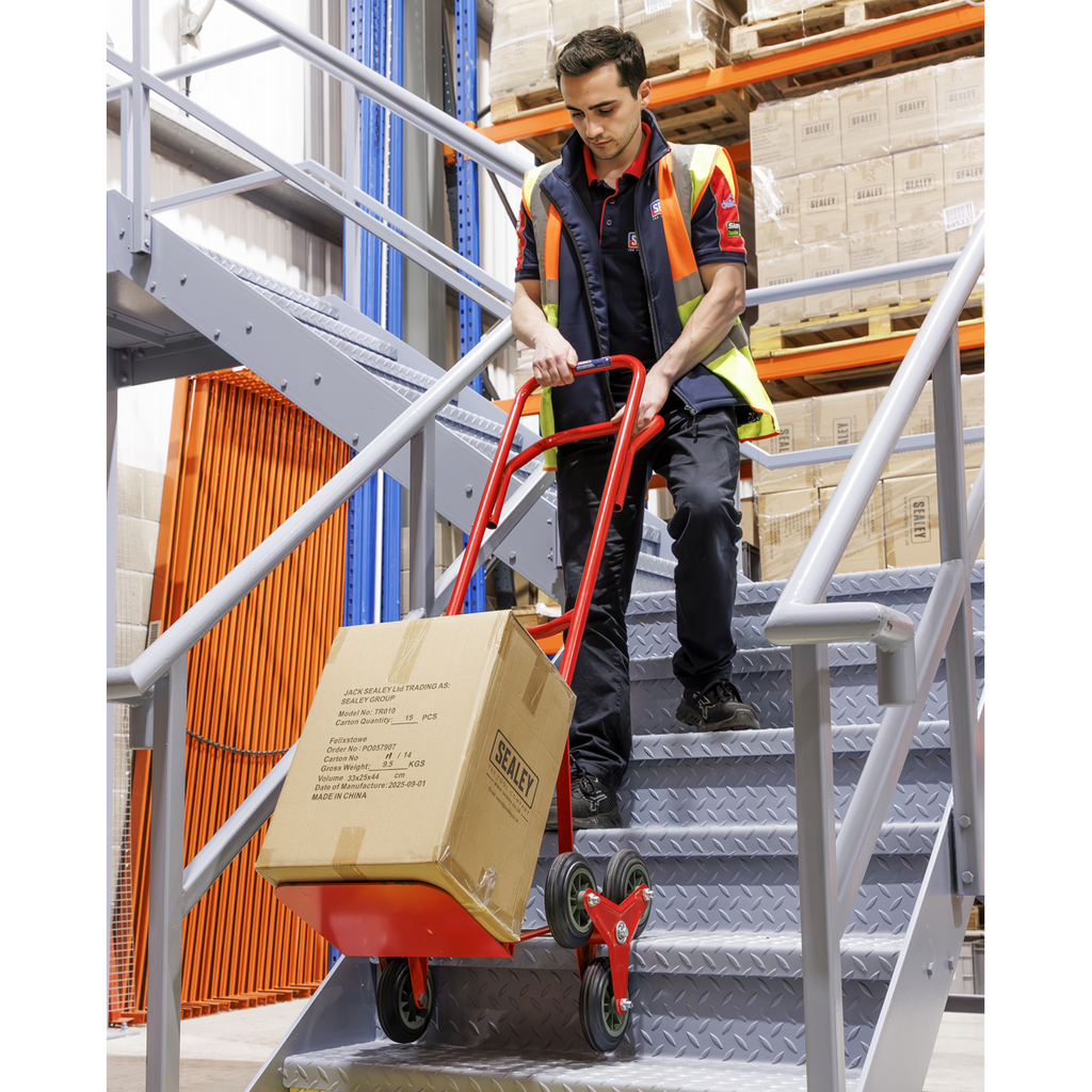 Stair Climbing Sack Truck with Solid Tyres 150kg Capacity CST985