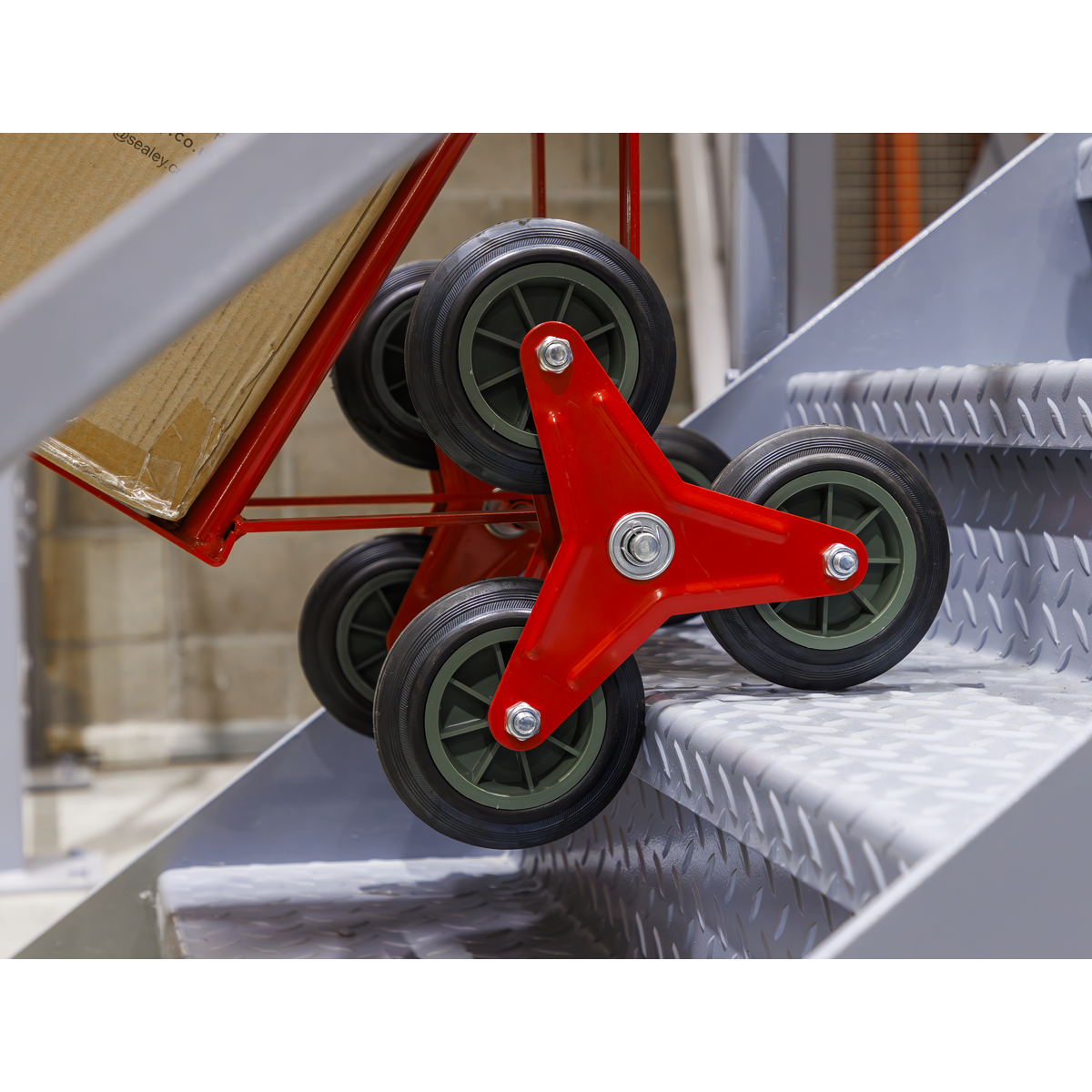 Stair Climbing Sack Truck with Solid Tyres 150kg Capacity CST985