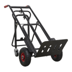 Heavy-Duty 3-in-1 Sack Truck with PU Tyres 300kg Capacity CST989HD