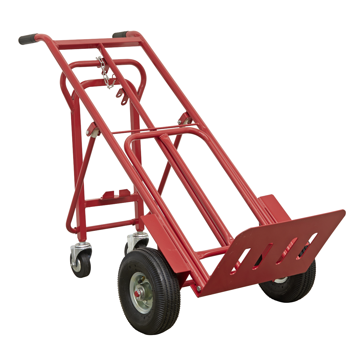 3-in-1 Sack Truck with Pneumatic Tyres 250kg Capacity CST989