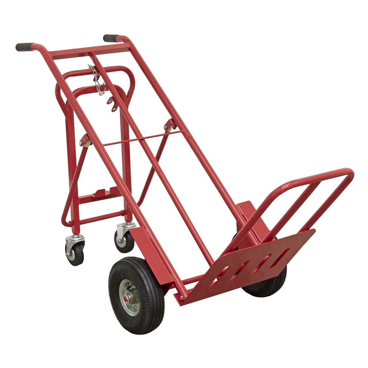 3-in-1 Sack Truck with Pneumatic Tyres 250kg Capacity CST989