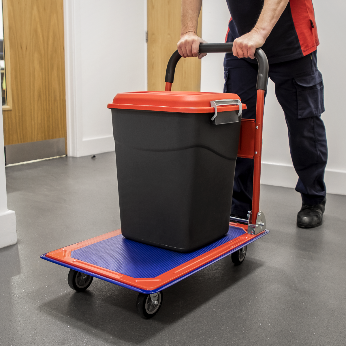 Folding Platform Truck 150kg Capacity CST991