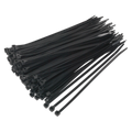 Cable Tie 200 x 4.8mm, Black - Pack of 100 CT20048P100