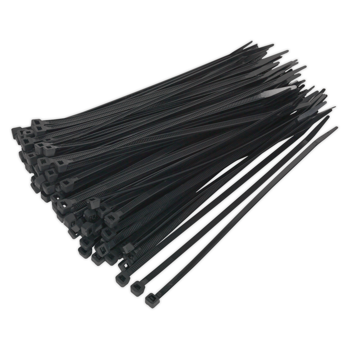 Cable Tie 200 x 4.8mm, Black - Pack of 100 CT20048P100