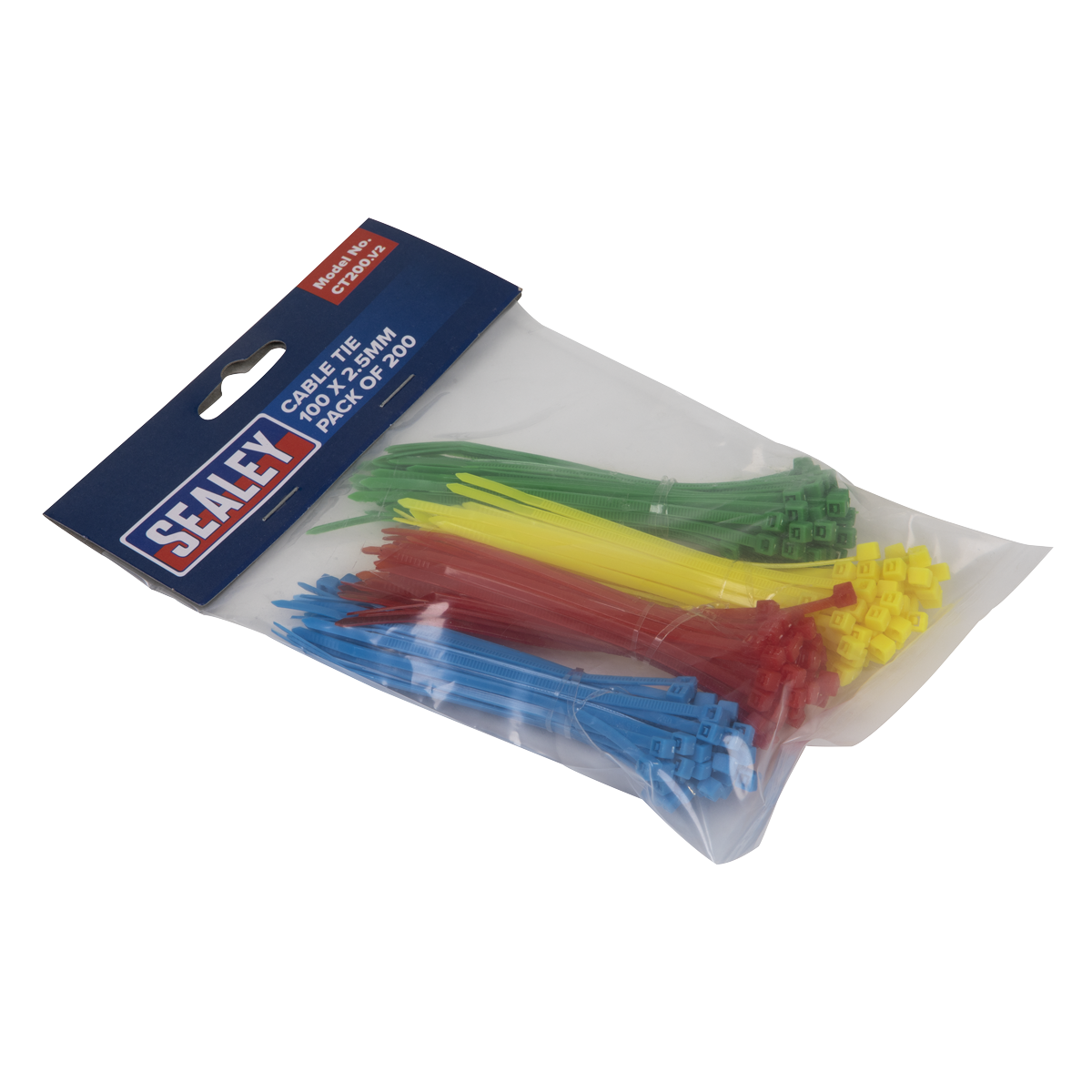Cable Tie Assortment 100 x 2.5mm - Pack of 200 CT200