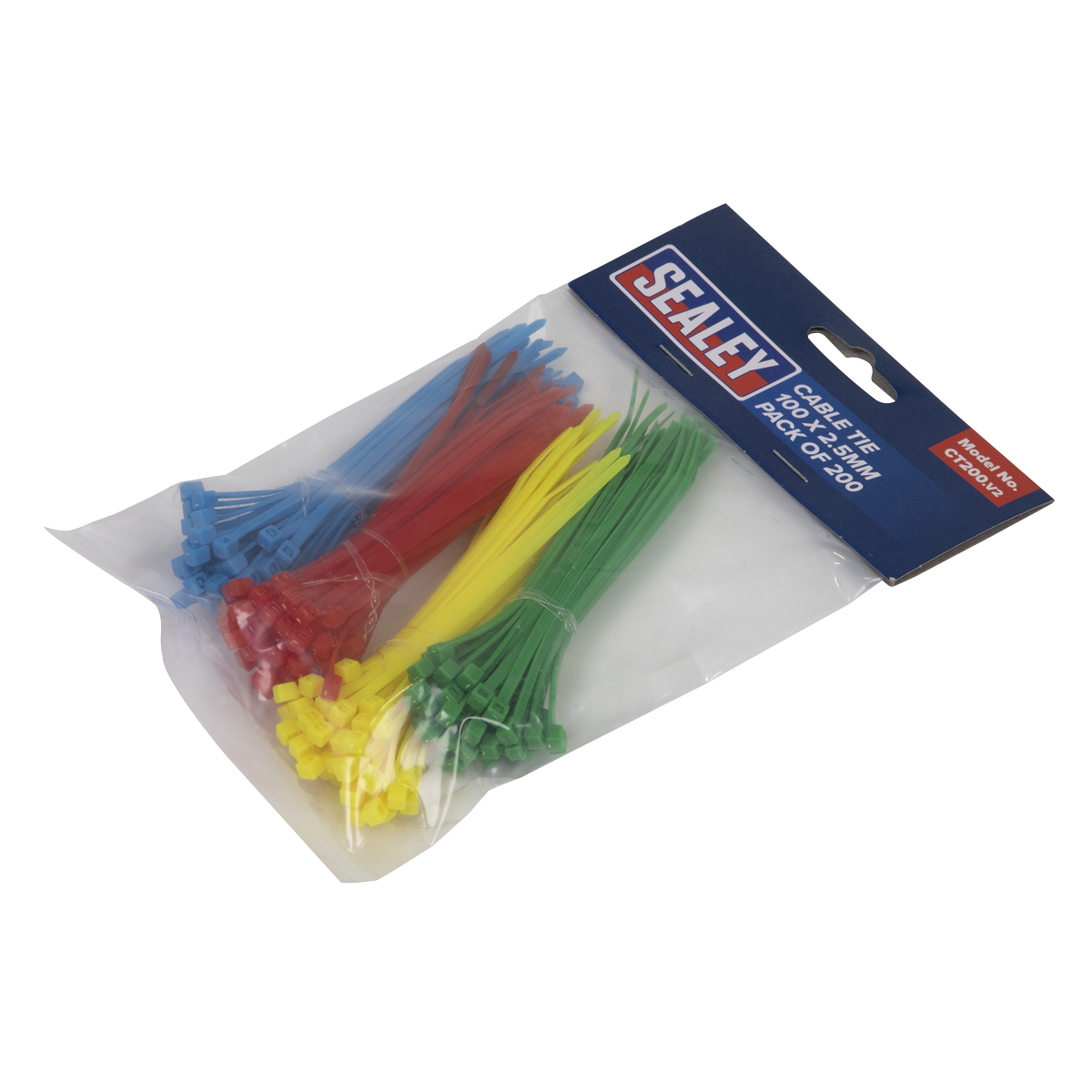 Cable Tie Assortment 100 x 2.5mm - Pack of 200 CT200