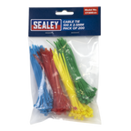Cable Tie Assortment 100 x 2.5mm - Pack of 200 CT200