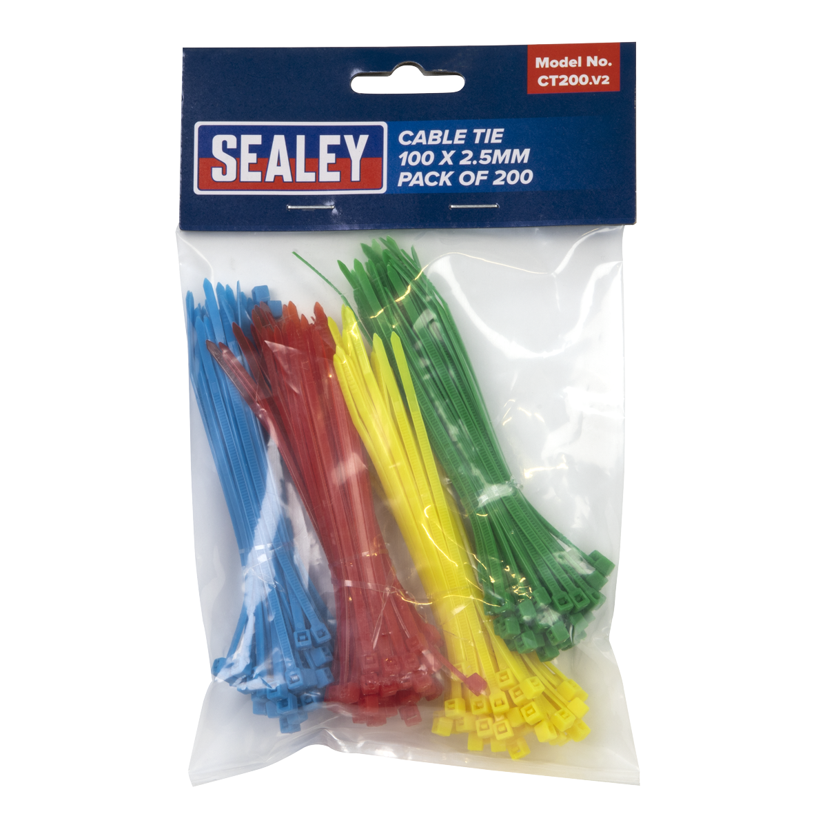 Cable Tie Assortment 100 x 2.5mm - Pack of 200 CT200