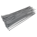 Cable Tie 300 x 4.4mm, Silver - Pack of 100 CT30048P100S