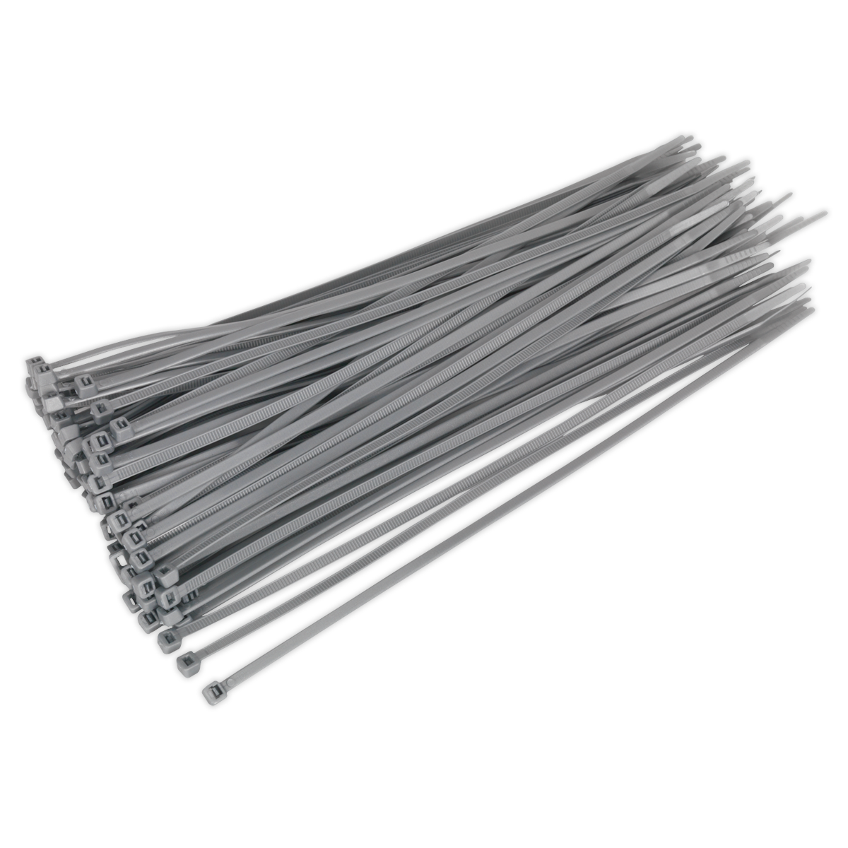 Cable Tie 300 x 4.4mm, Silver - Pack of 100 CT30048P100S