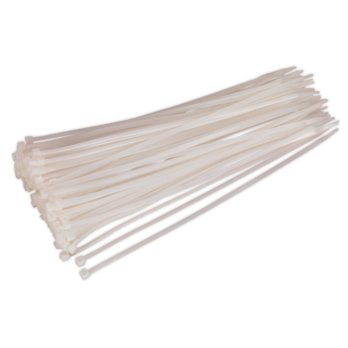 Cable Tie 300 x 4.8mm, White - Pack of 100 CT30048P100W