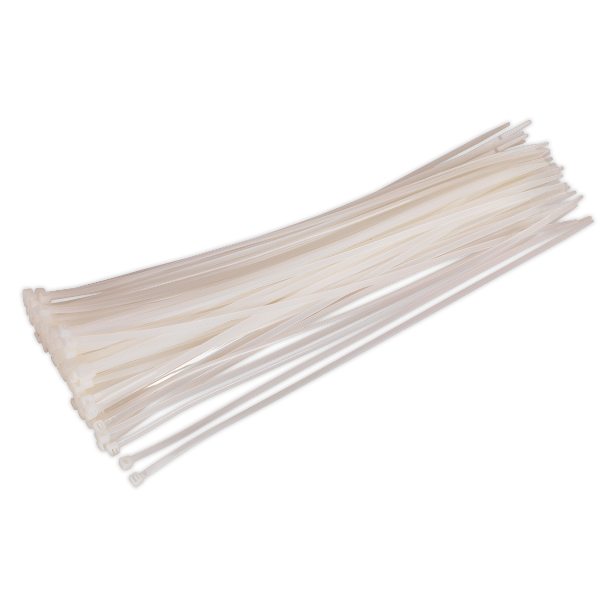 Cable Tie 380 x 4.8mm, White - Pack of 100 CT38048P100W
