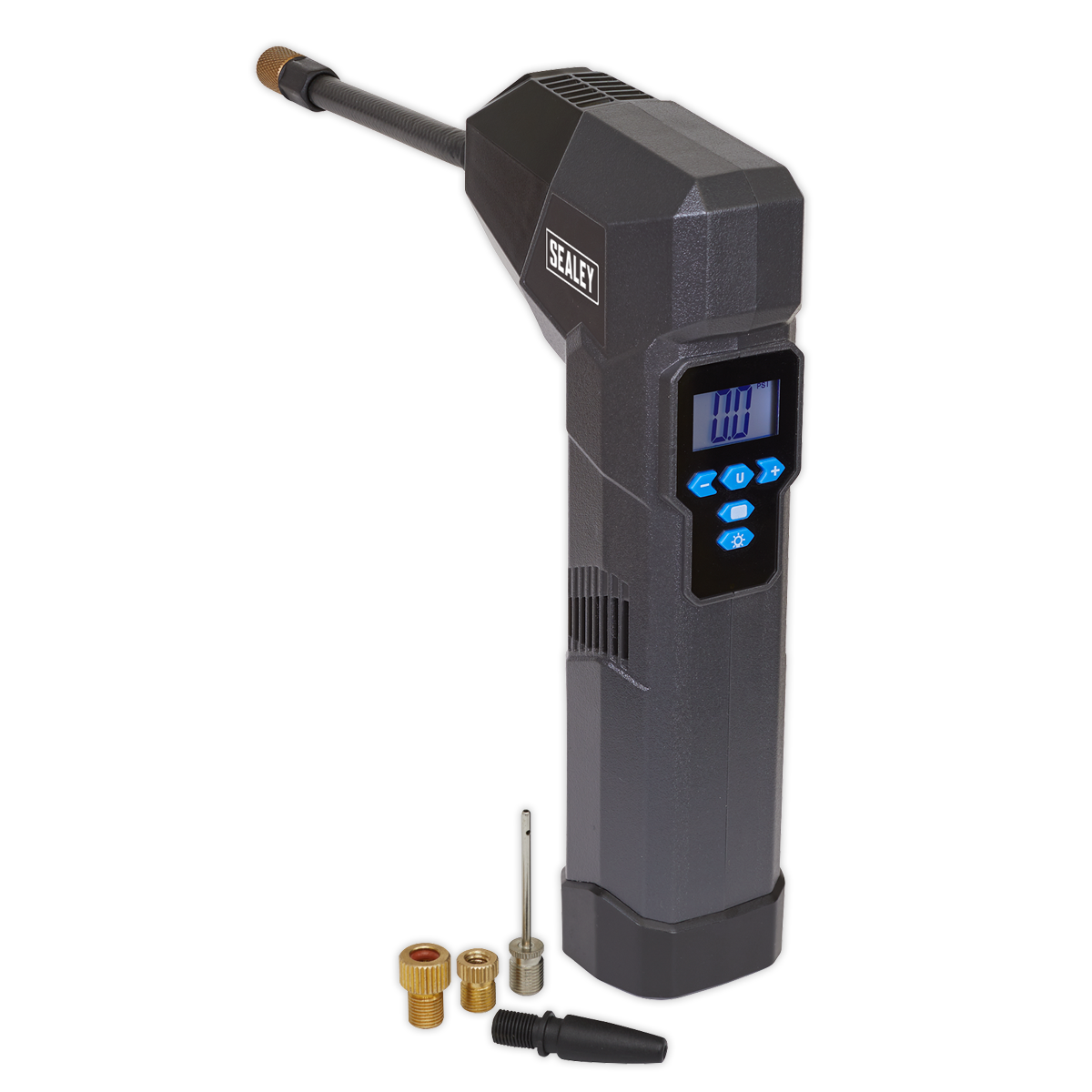 Compact Rechargeable Tyre Inflator & Power Bank with Worklight CTI120