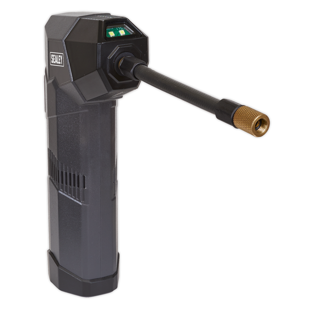 Compact Rechargeable Tyre Inflator & Power Bank with Worklight CTI120