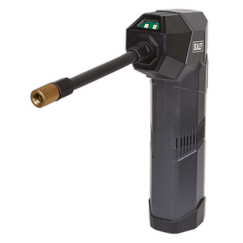 Compact Rechargeable Tyre Inflator & Power Bank with Worklight CTI120
