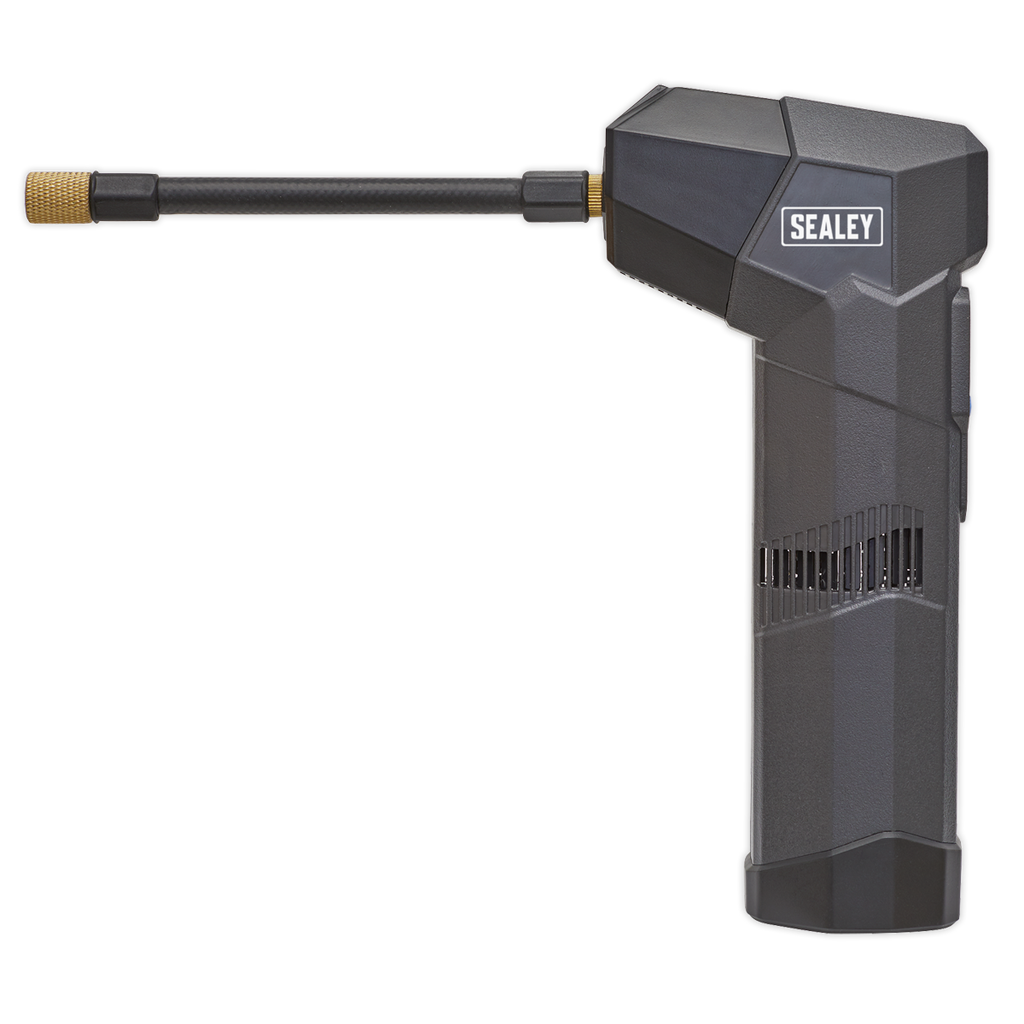 Compact Rechargeable Tyre Inflator & Power Bank with Worklight CTI120