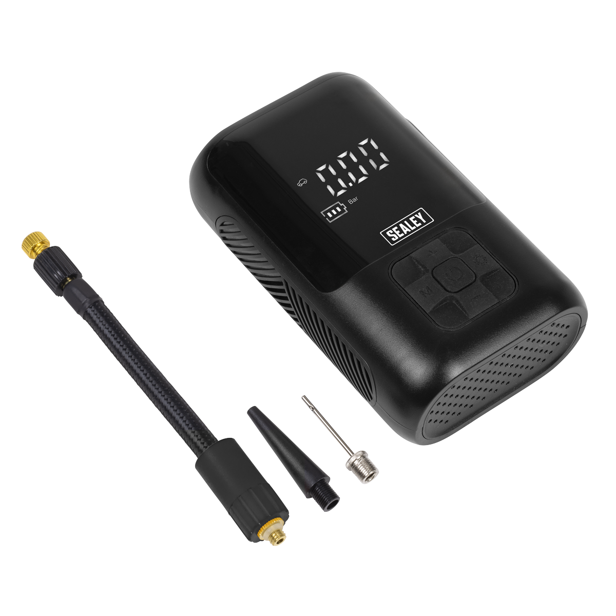Rechargeable Tyre Inflator & Power Bank with Worklight CTI130
