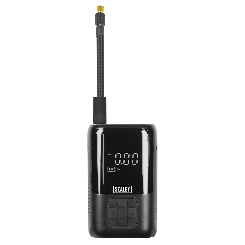 Rechargeable Tyre Inflator & Power Bank with Worklight CTI130