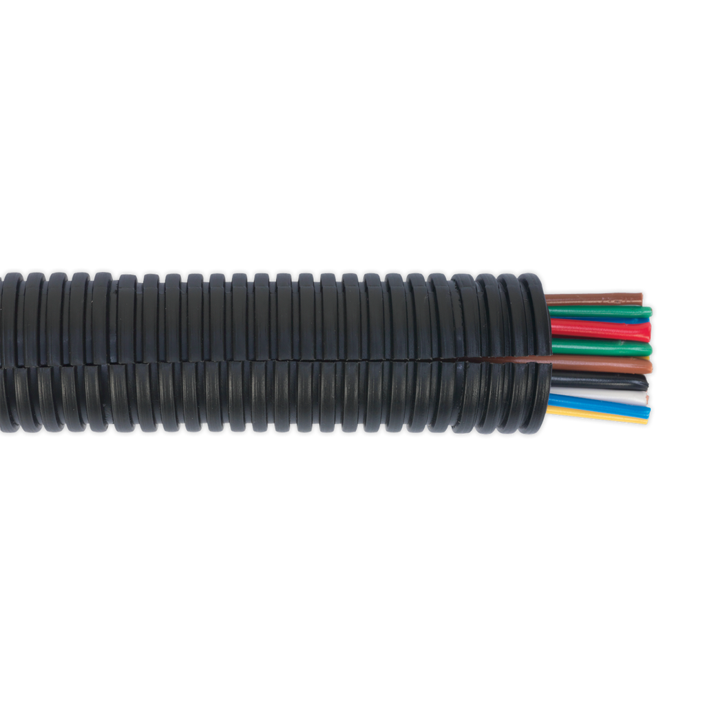 Split Convoluted Cable Sleeving Split 22-27mm 10m CTS2210
