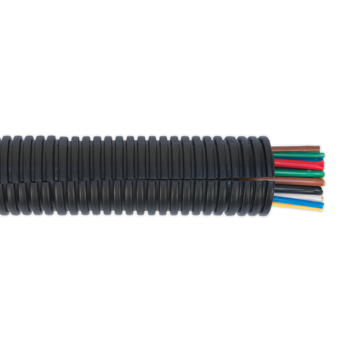 Split Convoluted Cable Sleeving Split 22-27mm 10m CTS2210