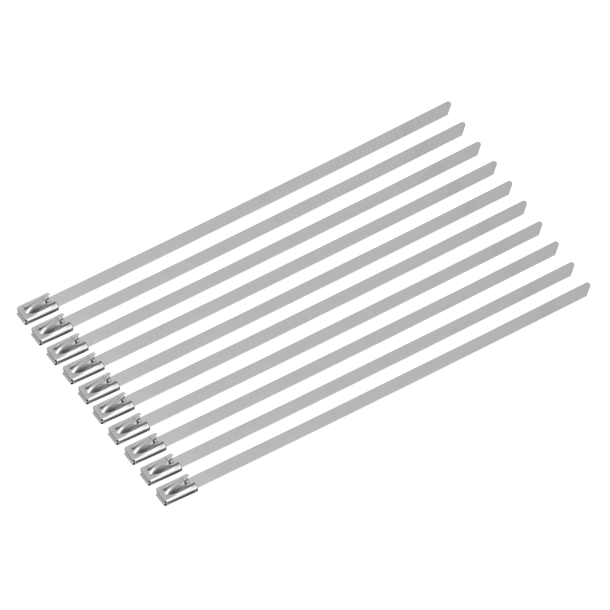 Stainless Steel Cable Tie 150mm x 4.6mm - Pack of 100 CTSS150