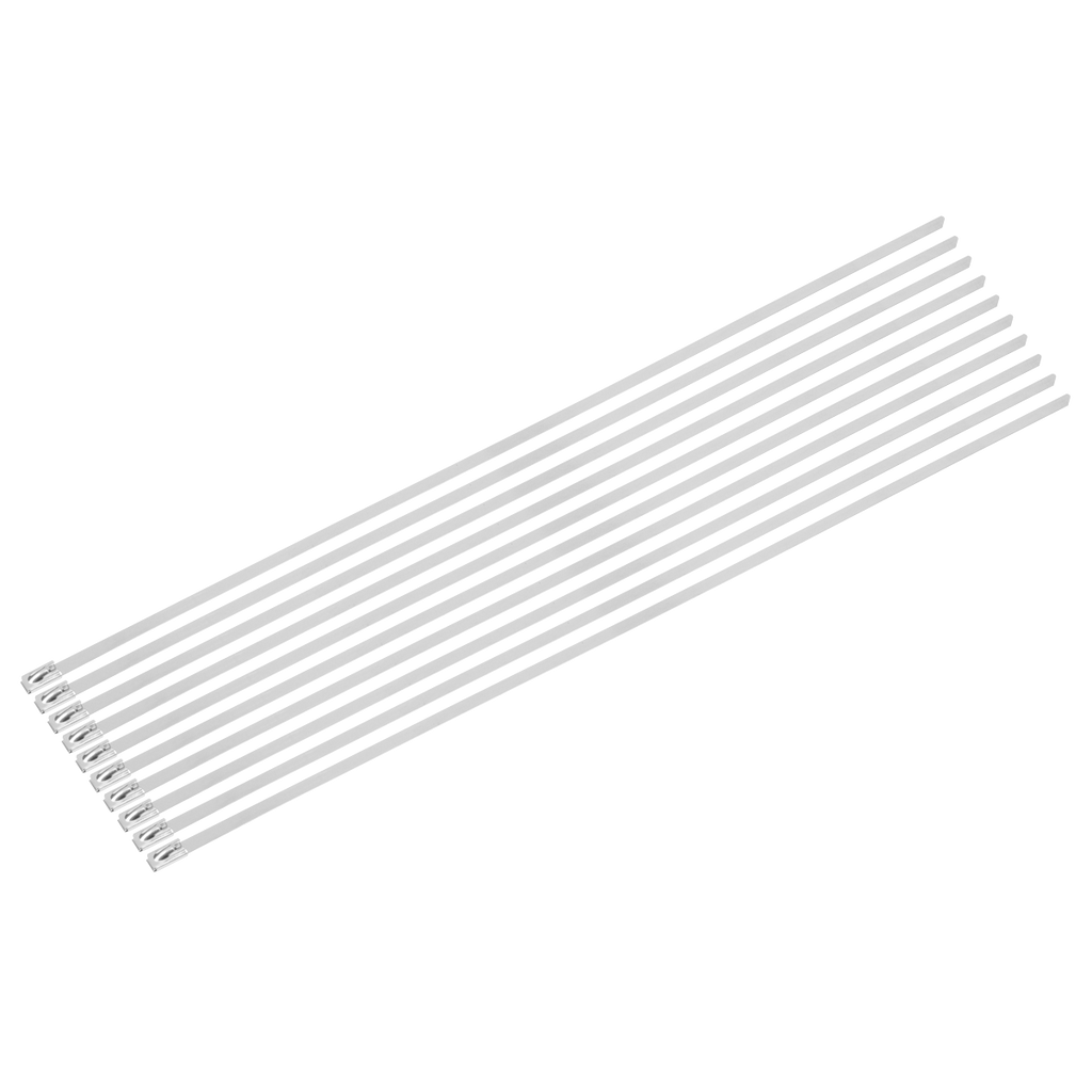 Stainless Steel Cable Tie 200mm x 4.6mm - Pack of 100 CTSS200