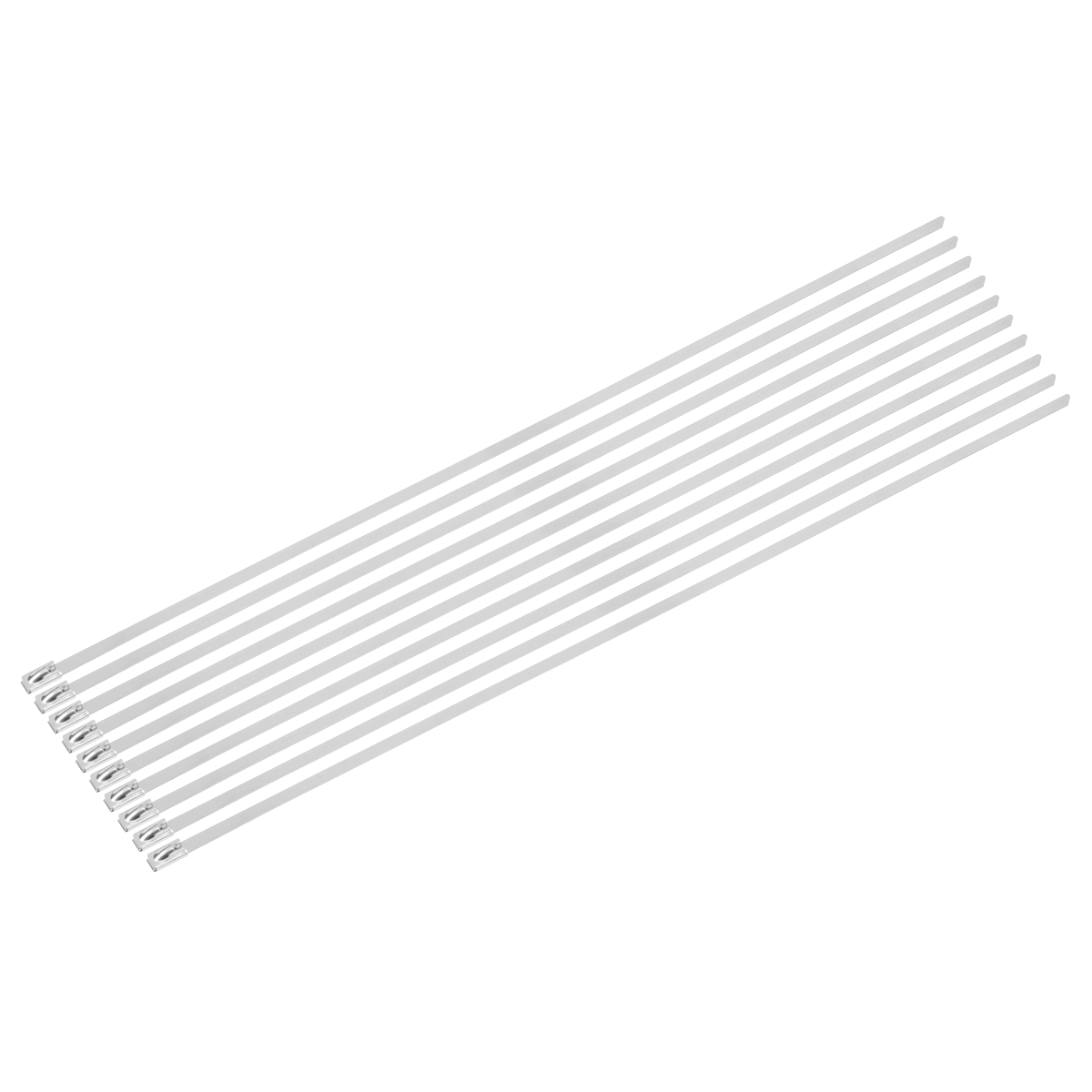 Stainless Steel Cable Tie 300mm x 4.6mm - Pack of 100 CTSS300