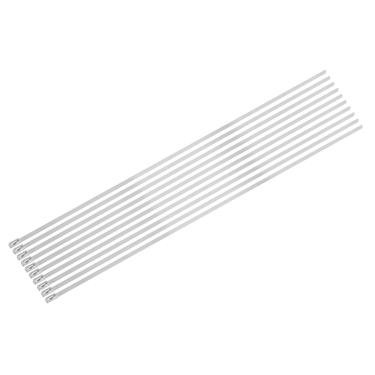 Stainless Steel Cable Tie 400mm x 4.6mm - Pack of 100 CTSS400