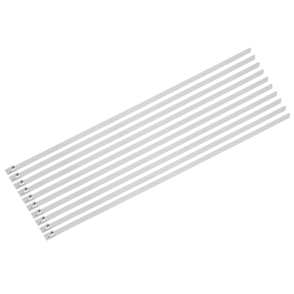 400mm x 7.9mm Stainless Steel Cable Tie - Pack of 100 CTSS479